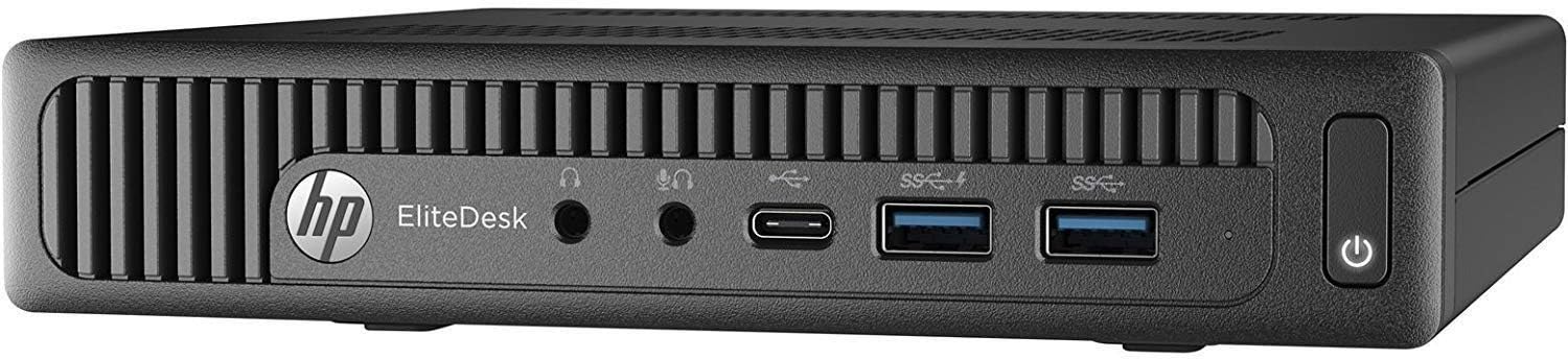 HP EliteDesk 800 G2 Mini Business Desktop PC Intel Quad-Core i7-6700T up to 3.1G,8G DDR4,512GB SSD,VGA,DP Port,Windows 10 Professional 64 Bit-Multi-Language-English/Spanish (Renewed)