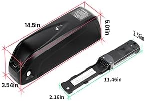 Ebike Battery 52V 20Ah Scooter Lithium Battery Pack with 40A BMS for 200W-2000W Electric Bikes and Other Motor, with USB Port,Safe Lock, Led Indicator Light, with Base (52V20Ah)