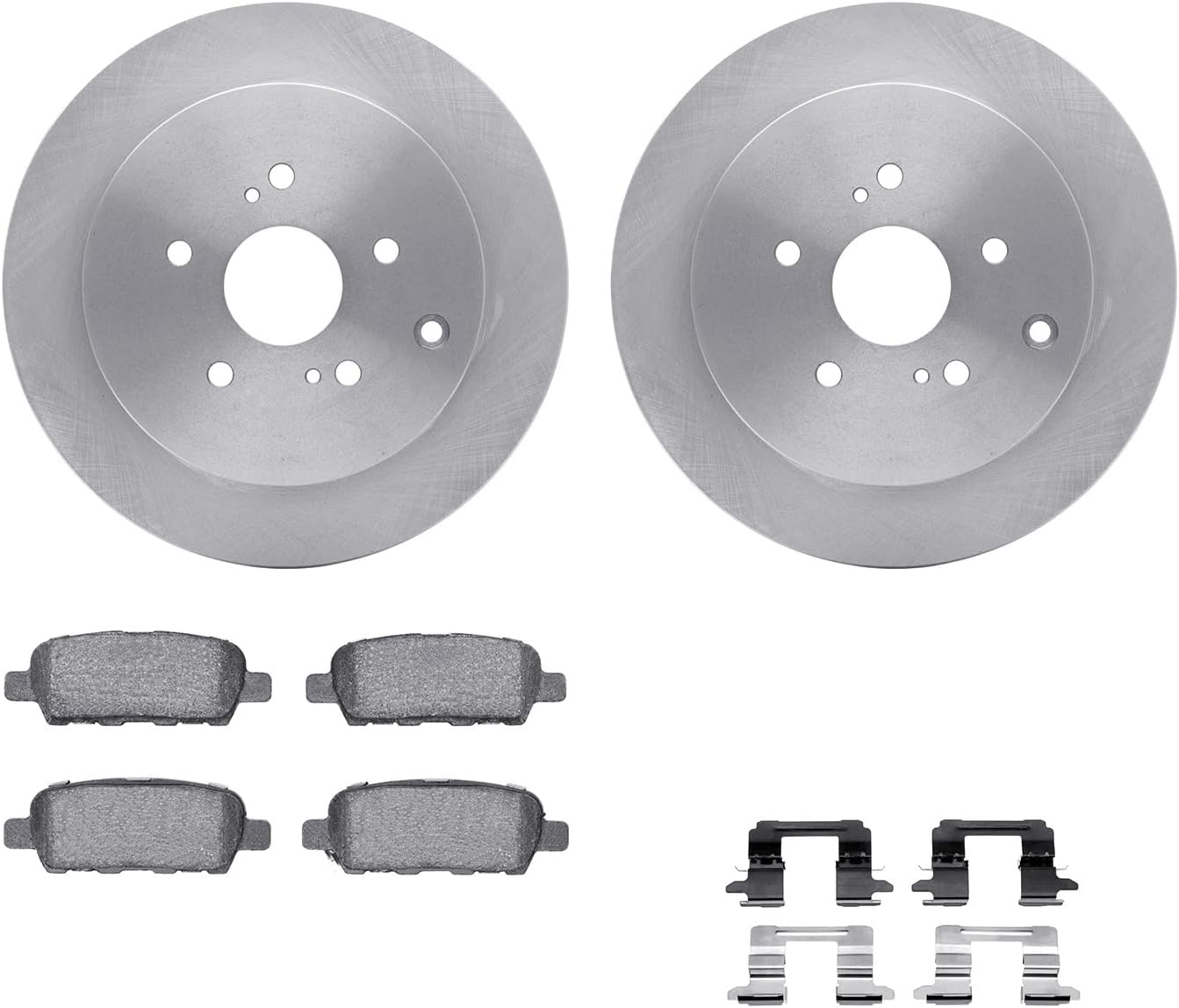 Dynamic Friction Company Brake Kit For 2016-2020 Lexus GS; 2015-2022 Lexus RC F| Front EURO 5000 Ceramic Brake Pads and Rotors Kit|Hardware included