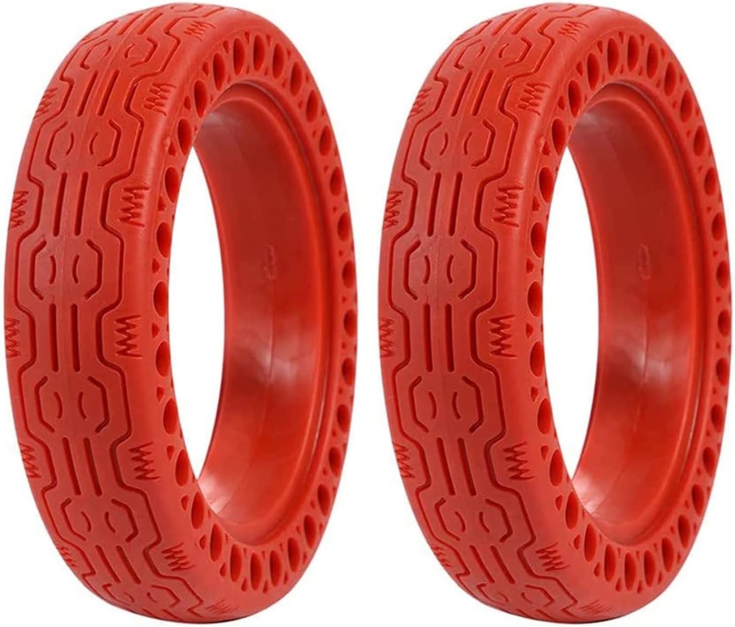 Wheels Electric Scooter Replacement Wheels, 8.5 Inch Solid Tires, 8-1/2'' Honeycomb Tires, for M365 Or Similar E-Scooter Models (Color : Svart)