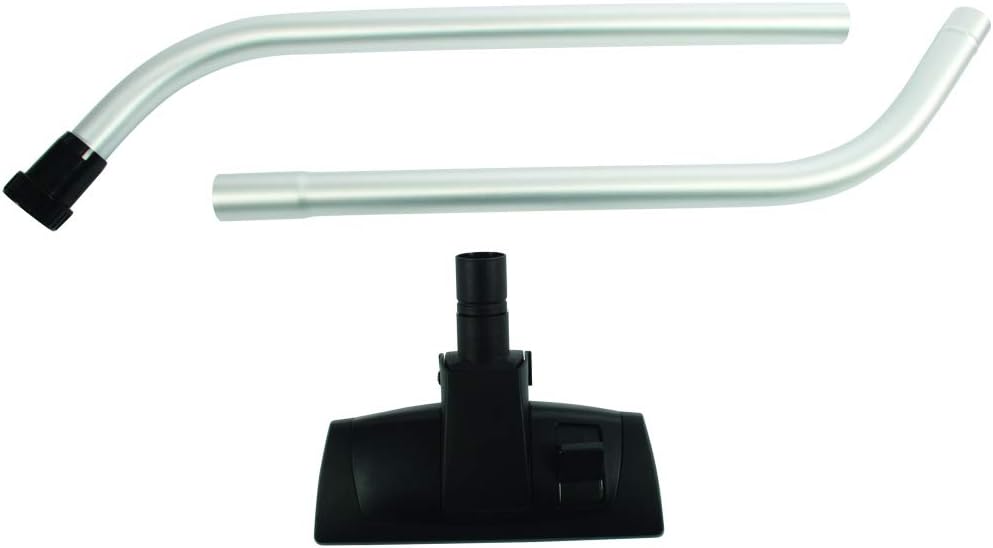 Cen-Tec Systems 94104 Combination Hard Floor and Carpet Nozzle and 2-Piece S-Wand for Backpack Vacuums, Black