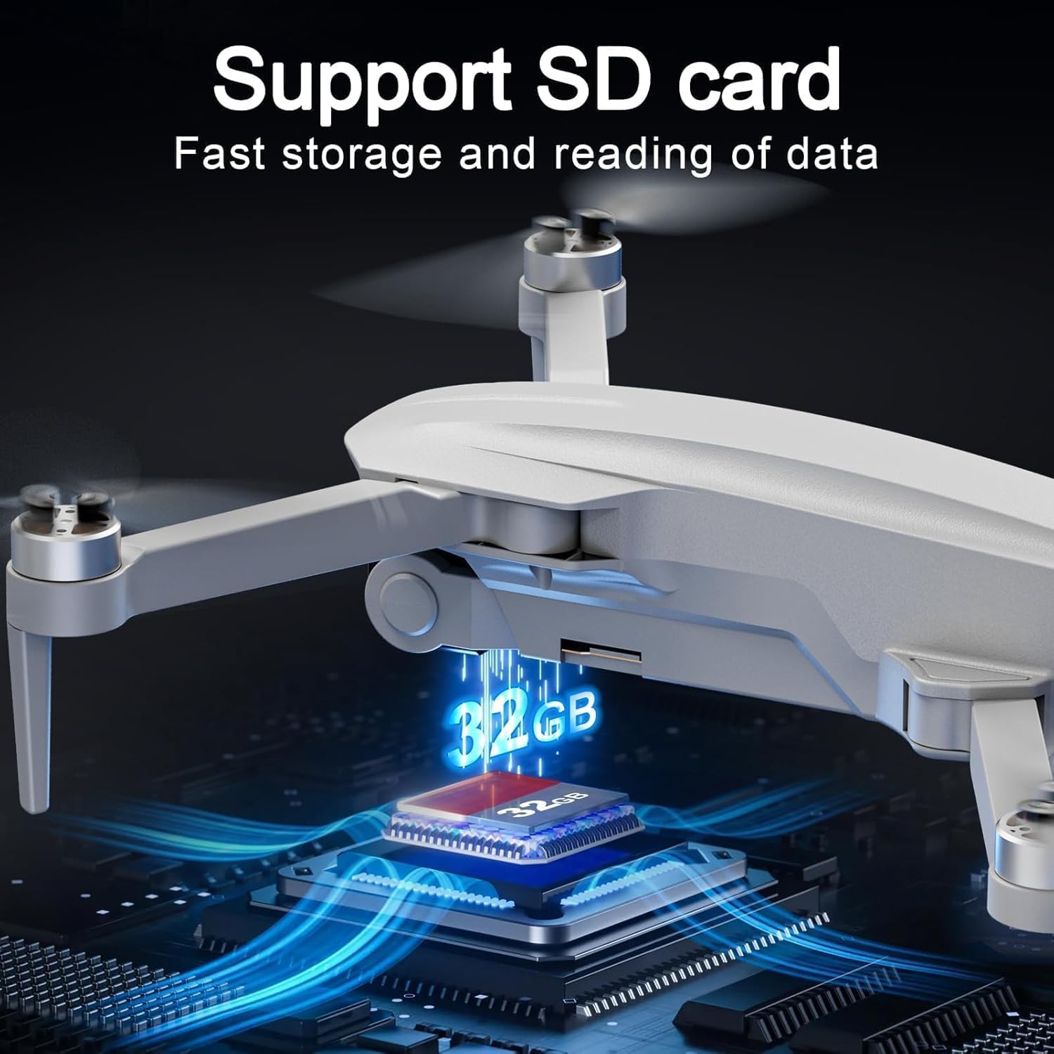 Drone with Camera for Adults Beginner 4K,52-Min Max Flight Time,10000 Feet Control Range,249g Foldable FPV RC Quadcopter,Smart Return Home,5G Transmission,Brushless Motor, Wind Resistance (Grey)