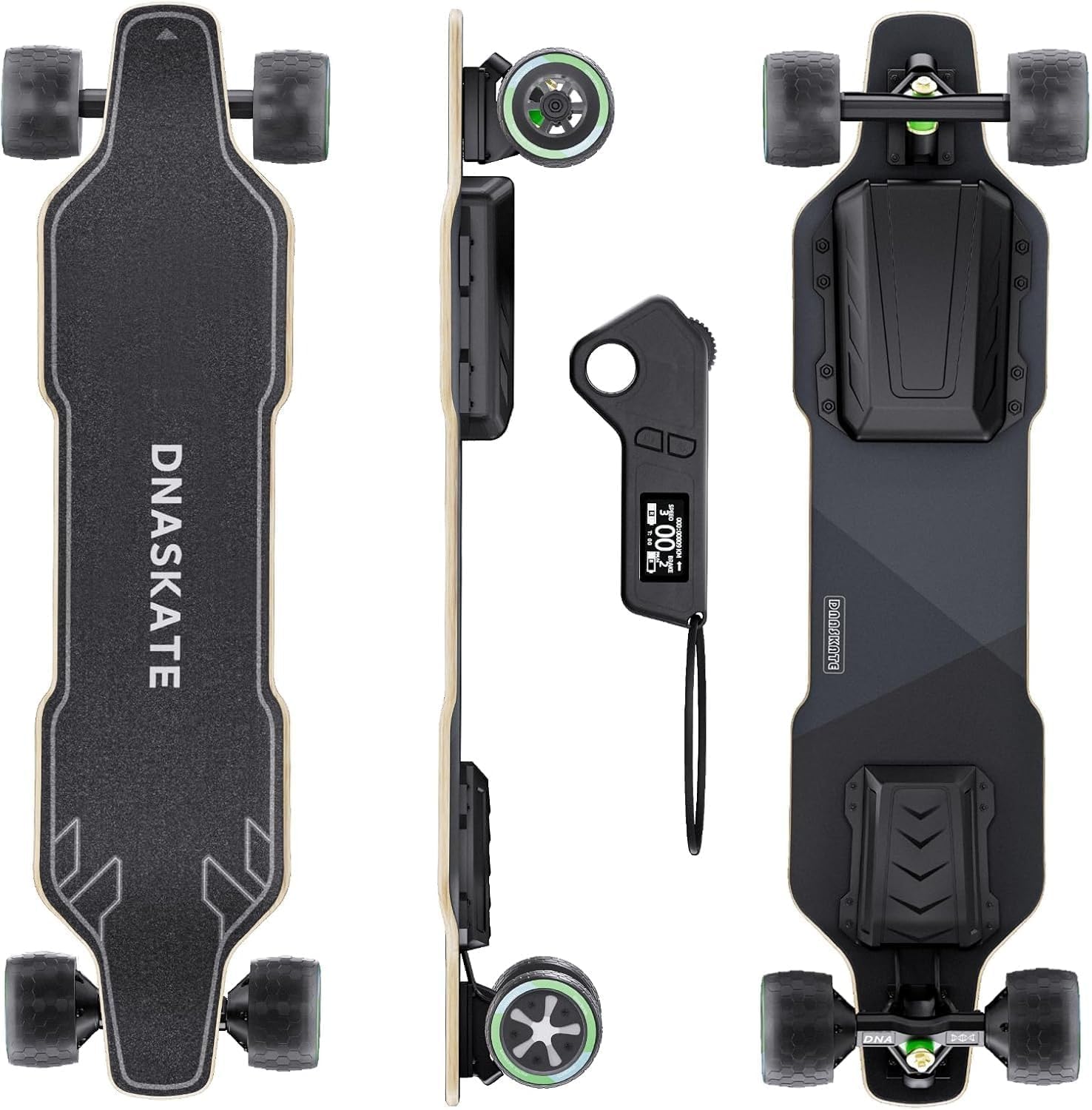 V20 Electric Skateboard with Remote, 28 Mph Top Speed,22 Miles Range,1000W Hub-Motor, Longboard Skateboard for Adults ＆Teens