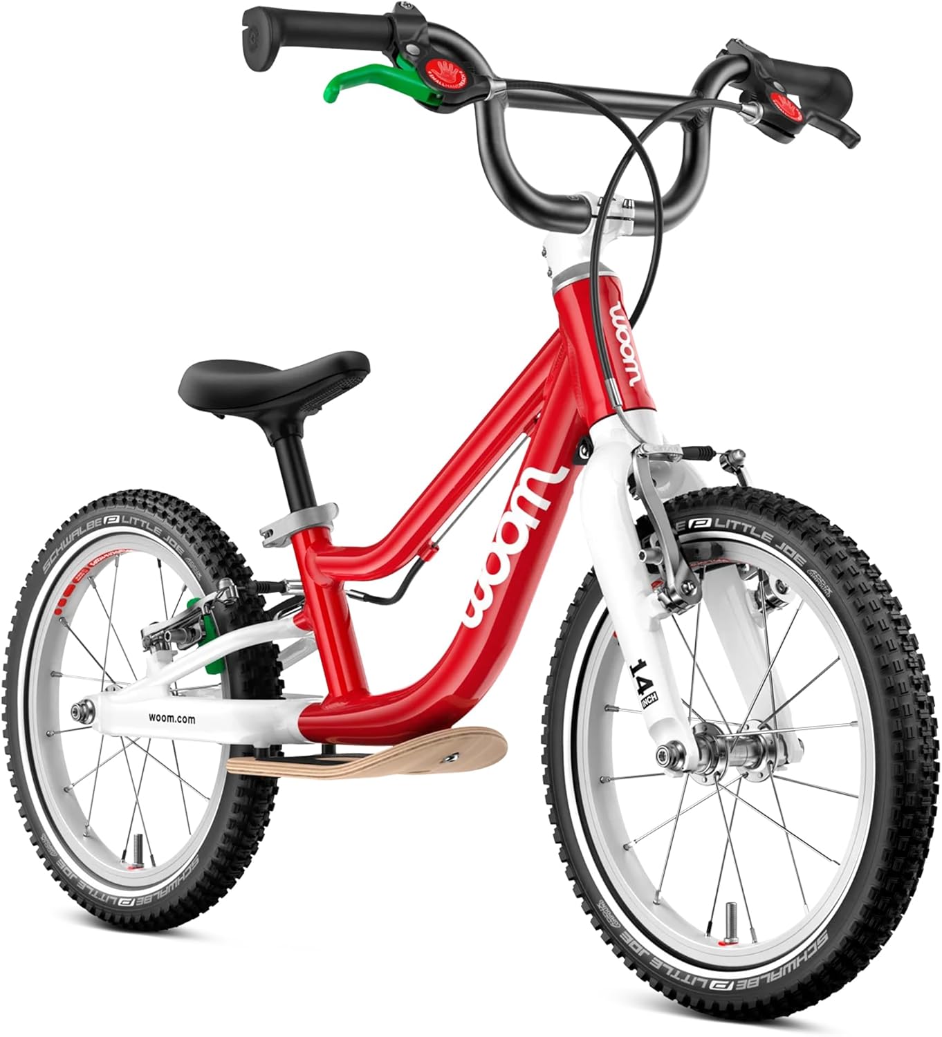 woom GO 1 & GO 1 Plus Balance Bike for Toddlers & Kids 18 Month to 4.5 Years Old, 12-Inch & 14-Inch Lightweight Bicycles for Boys & Girls