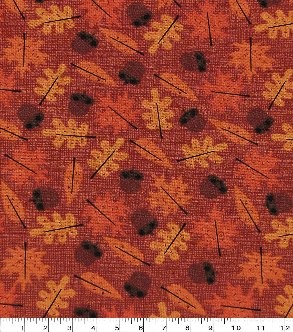 Harvest Leaf Harvest Cotton Fabric