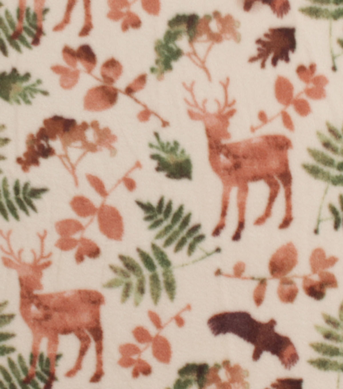 Watercolor Wilderness Anti Pill Fleece Fabric