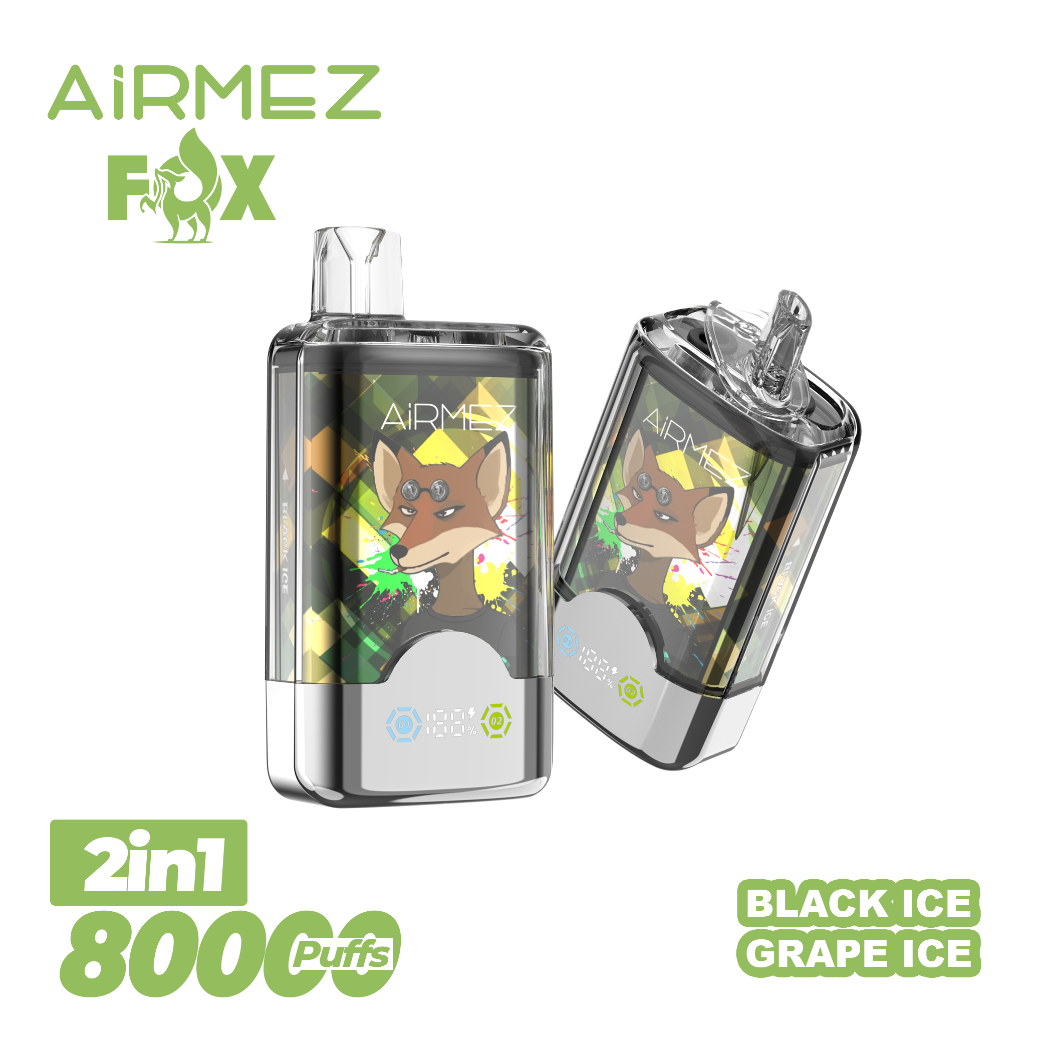 🔥AIRMEZ FOX 80K 2 in 1 (5pcs) - MYEU VAPES