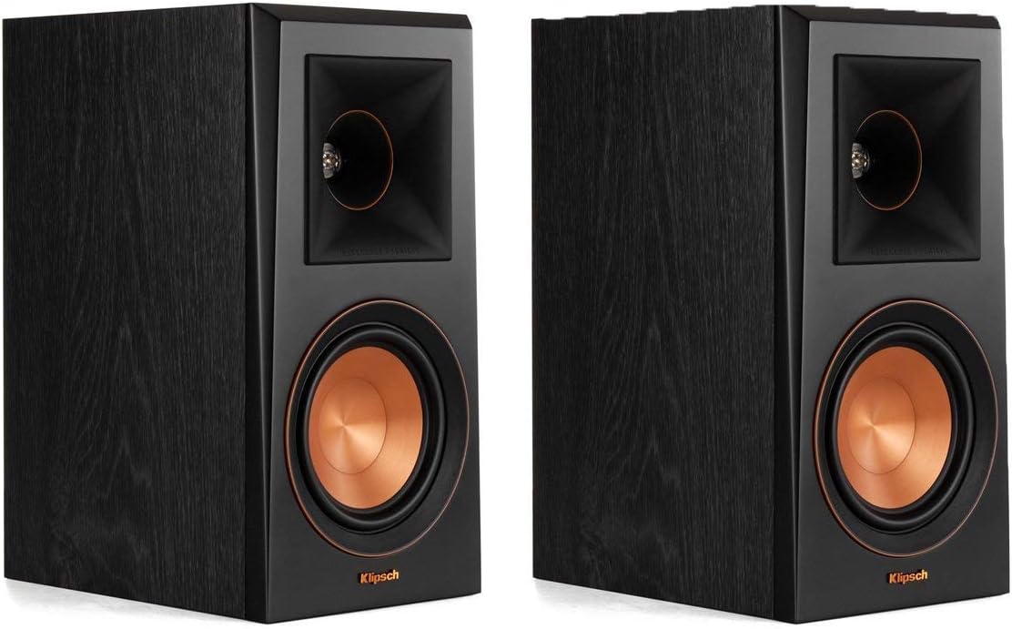Klipsch RP-500M Bookshelf Speakers (Pair) (Ebony)