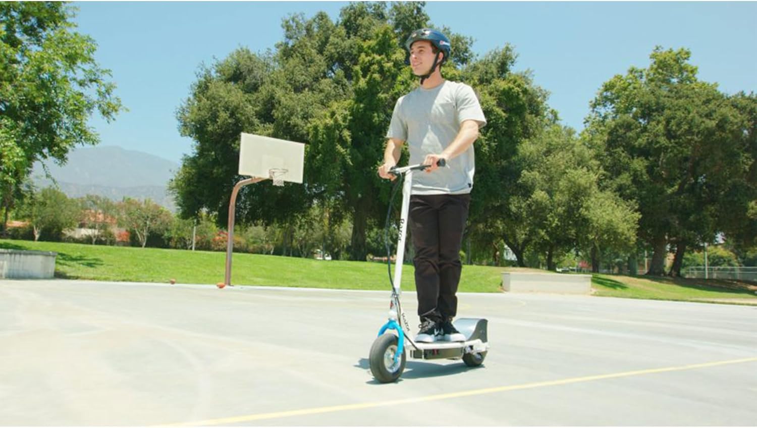 Razor E300 Ride-On 24V Motorized High-Torque Power Electric Scooter, Speeds up to 15 MPH with Brakes and 9