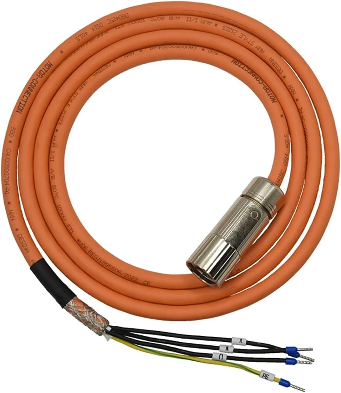 Electric Retractable Power Cables Joint, for Servo Motor Applications, 6FX5002-5CF10-1BA0 1AF0 1BF0(6FX5002-5CF10-1CA0)