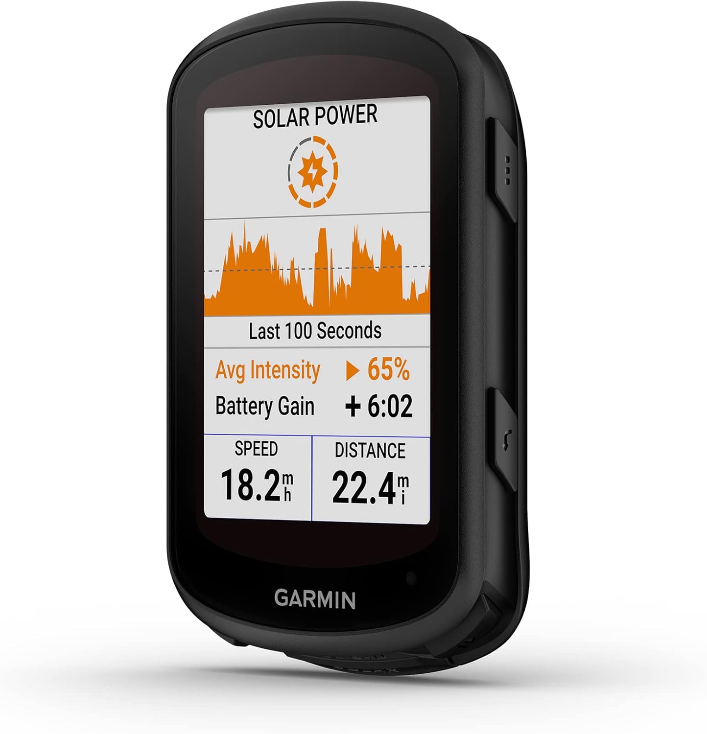 Garmin Edge 840 Solar, Solar-Charging GPS Cycling Computer with Touchscreen and Buttons, Targeted Adaptive Coaching, Advanced Navigation and More
