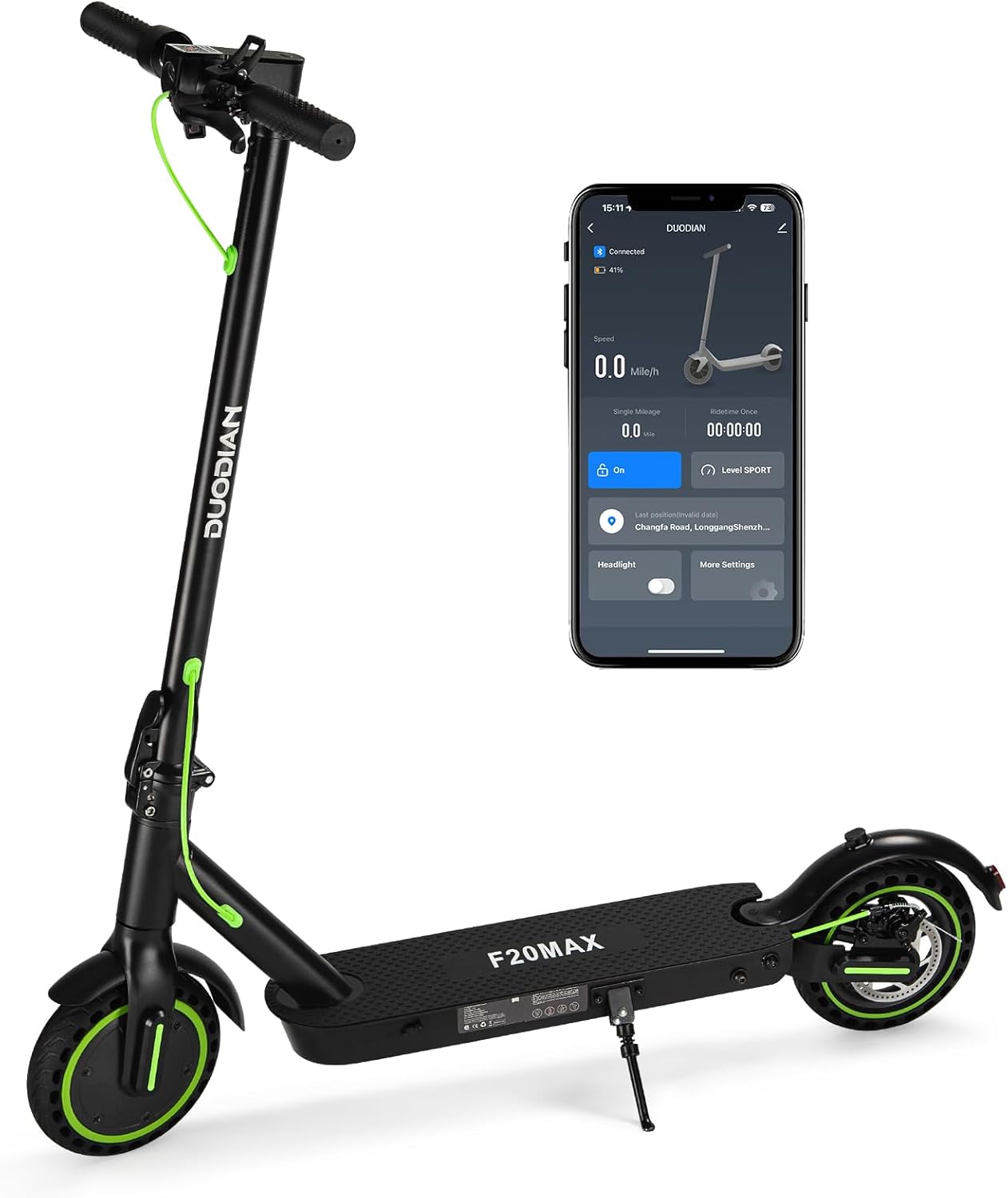 Electric Scooter Adults,Folding E Scooter with 350/500W Motor 19 Mph 18 Miles Range,8.5