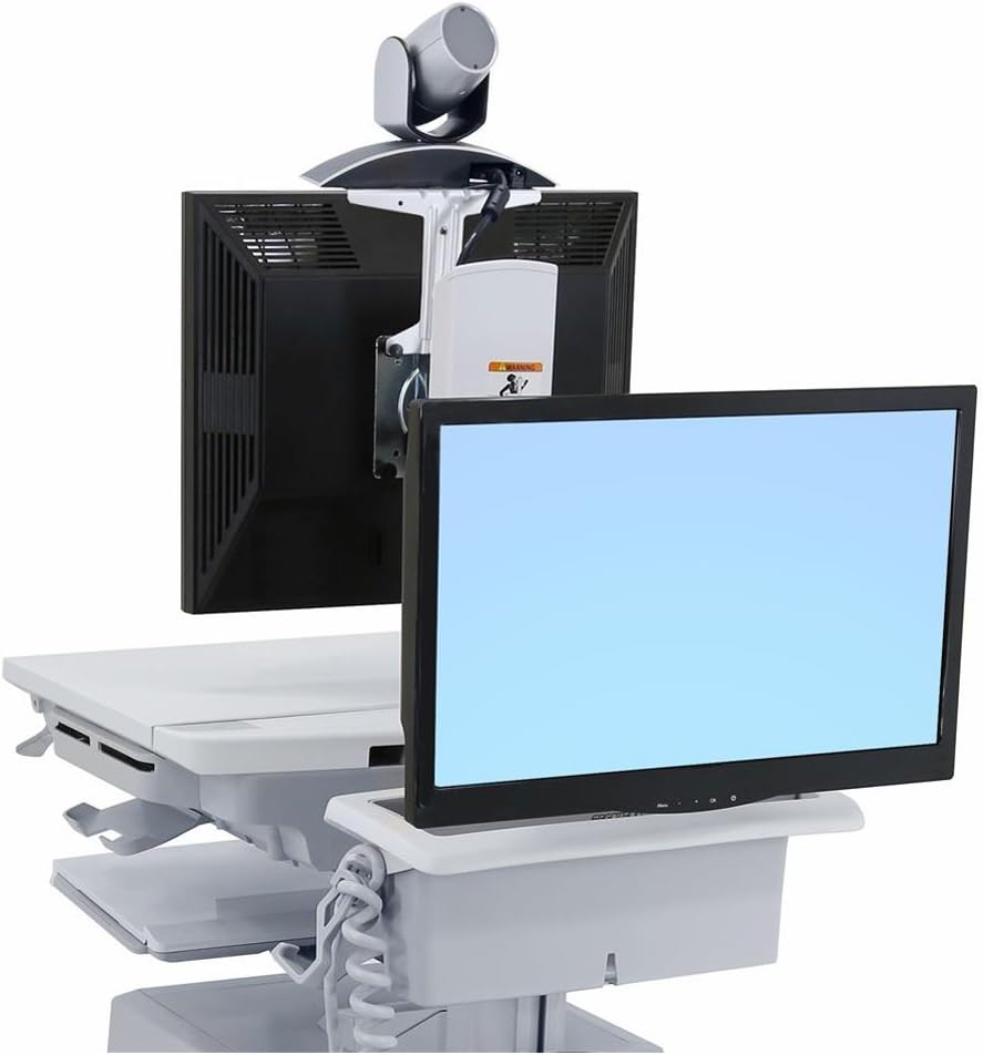 Ergotron SV Telepresence Kit - Cart Upgrade kit (CPU Holder, mounting Hardware, Large Lower Drawer, Camera Shelf, Travel Stop) 97-872