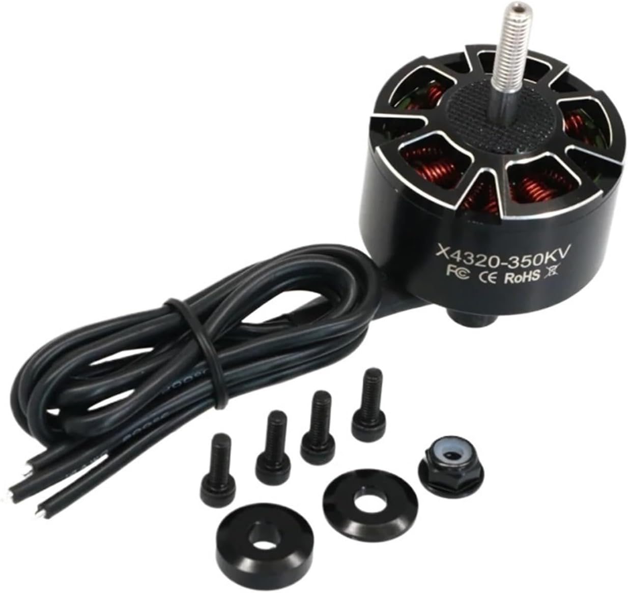 4 x X4320 350KV 3-8S high-Speed brushless Motors
