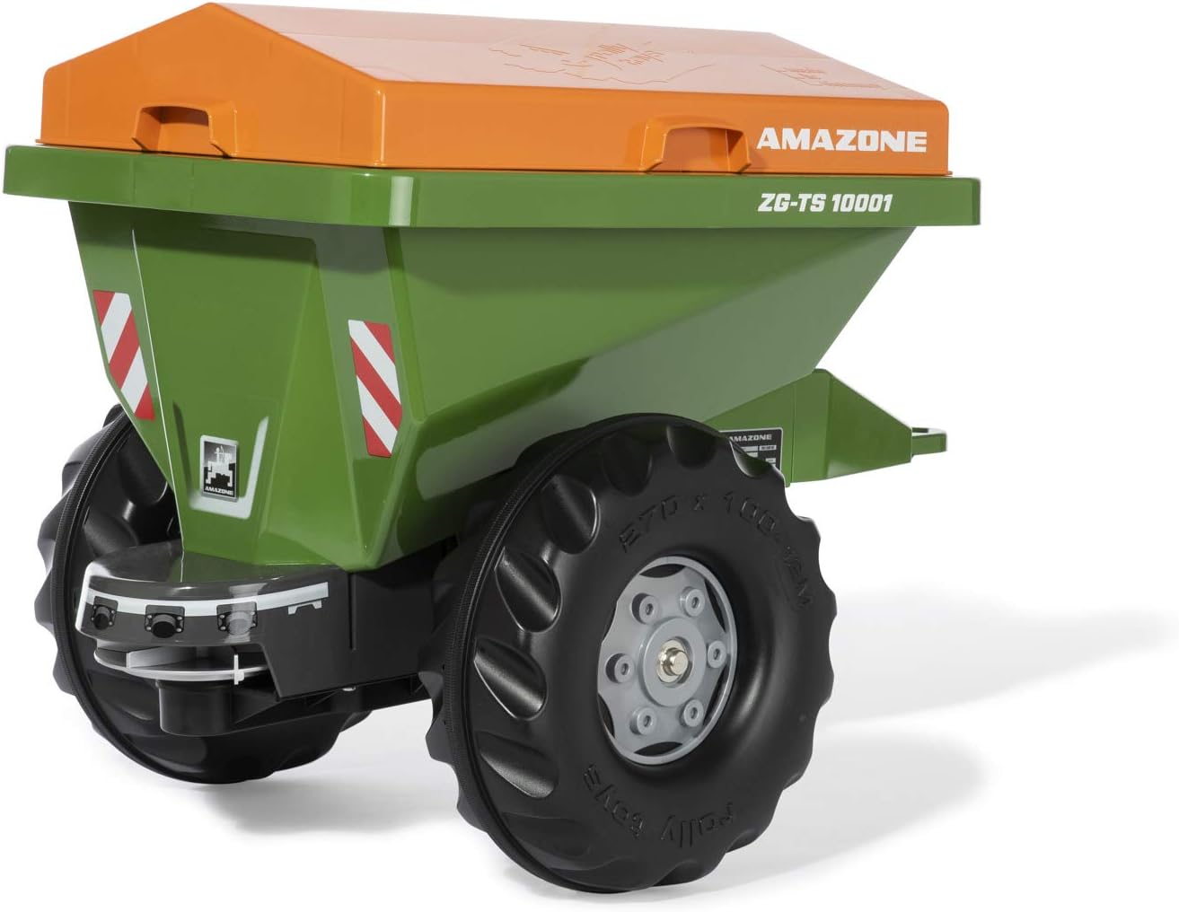 Rolly Toys 125104 e rollyStreumax Amazone Trailer for Pedal Tractor (from 3-10 Years, ABN. Cover, Spreader Tray)