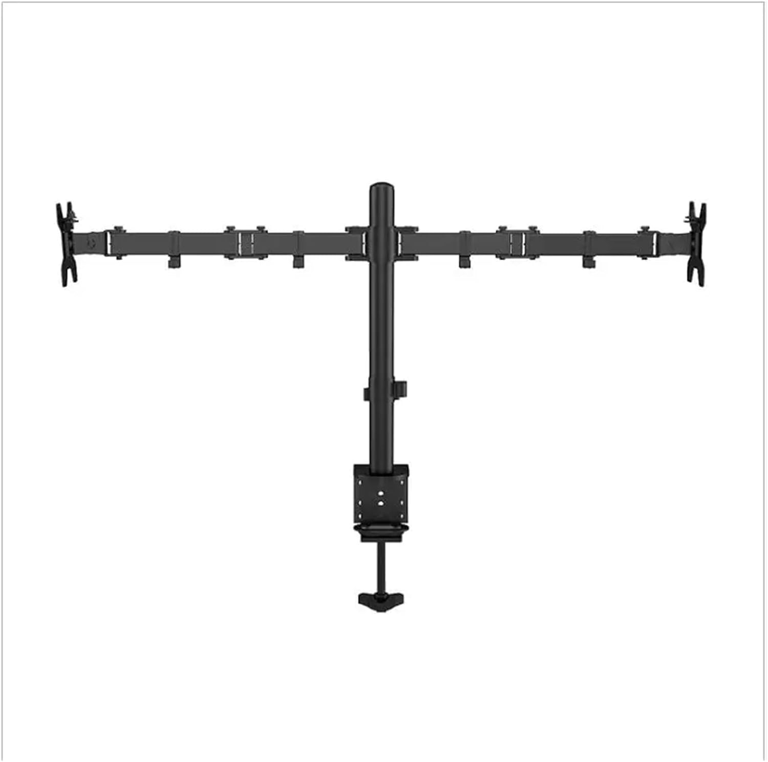MS02 Desktop Clamping Fully Dynamic 360 Degree Dual Monitor Stand 10
