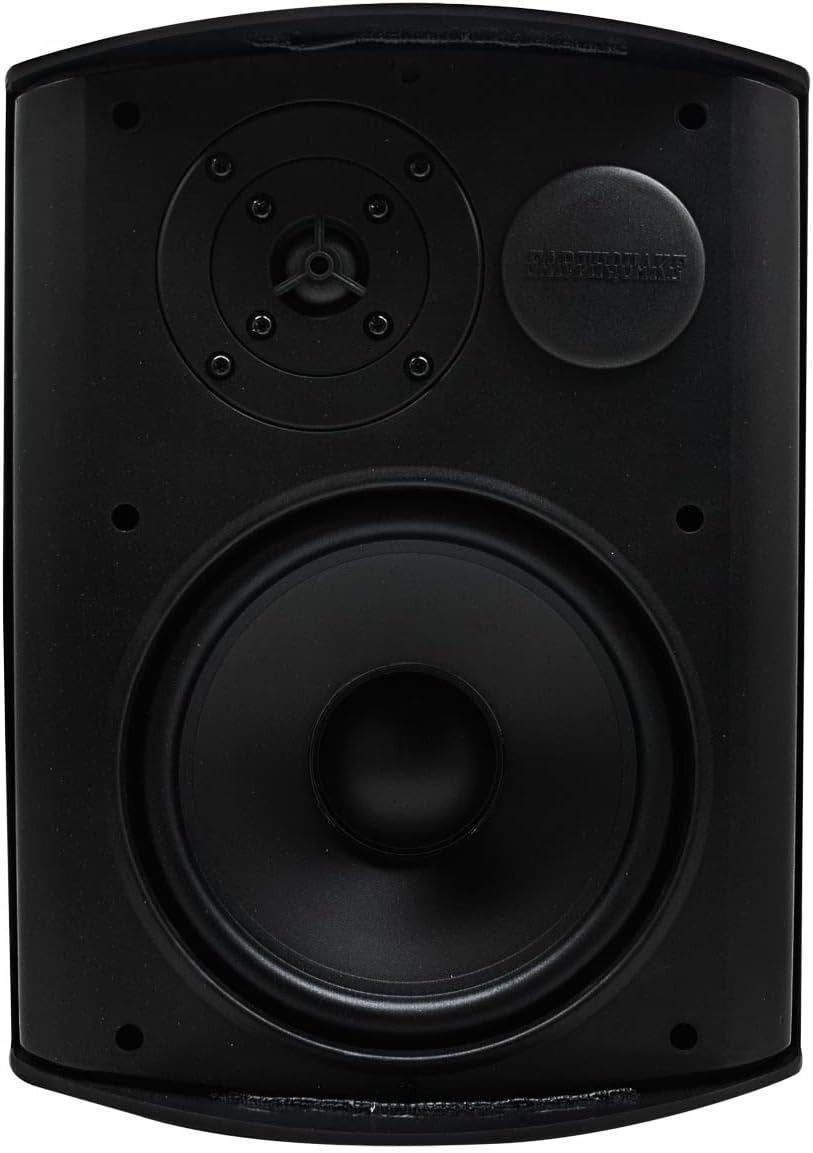 Earthquake Sound AWS-802B All-Weather Indoor/Outdoor Speaker (Matte Black