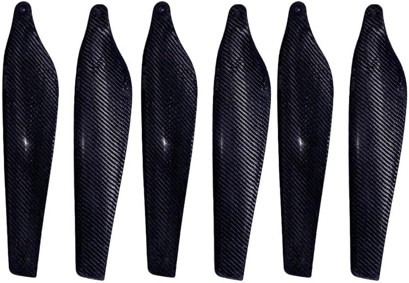 Compatible with T30 3820s Carbon Propeller Folding Propeller Compatible with T30 CW/CCW Agricultural Multi-Rotor Drone Repair Parts Universal(Props CW 6 PCS)