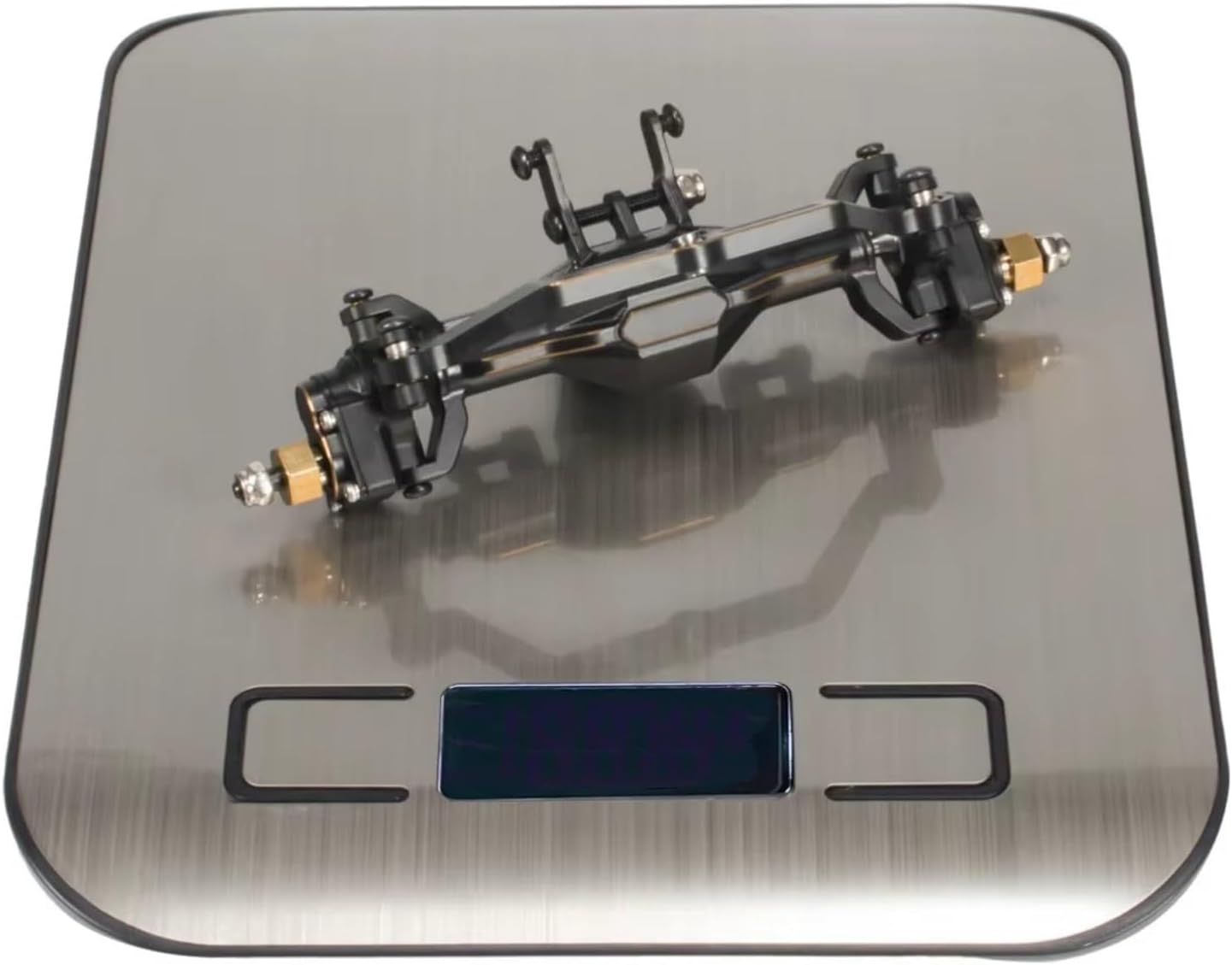 for TRX4M for Defender for Bronco High Trail 1/18 Brass Front Rear Portal Axle with Steel Gears RC Crawler for Chassis Upgrade Parts RC Car Accessories