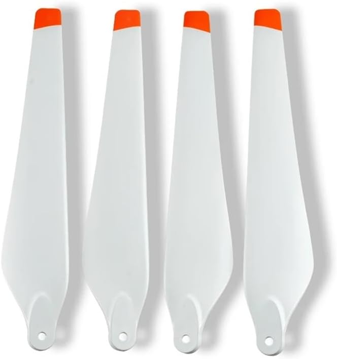 R3390 Reinforced Carbon Propulsion Propellers (White Resistant) for T10/T16/T20 UAV Platforms, Weather-Resistant Rotor Components(T10T16T20 3CW3CCW)