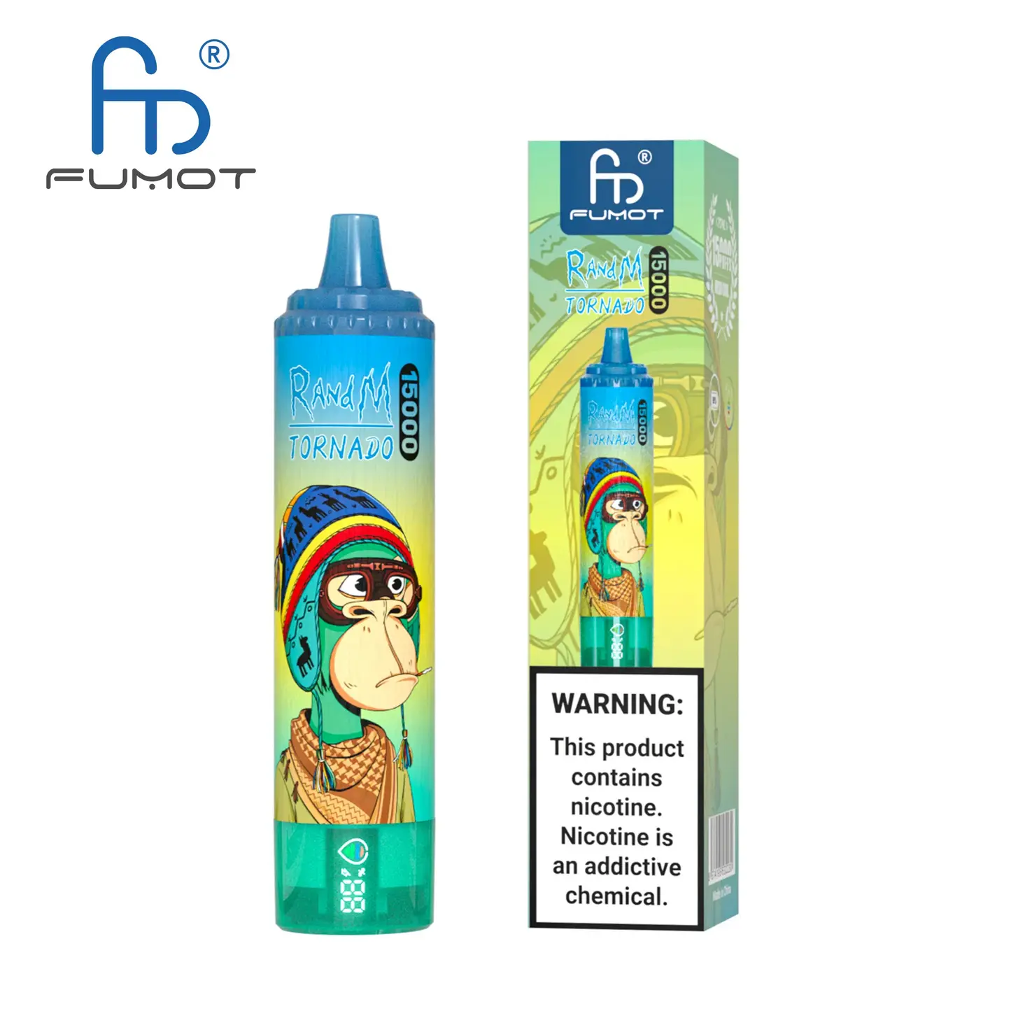 FUMOT TORNADO 15K (20pcs) - MYEU VAPES
