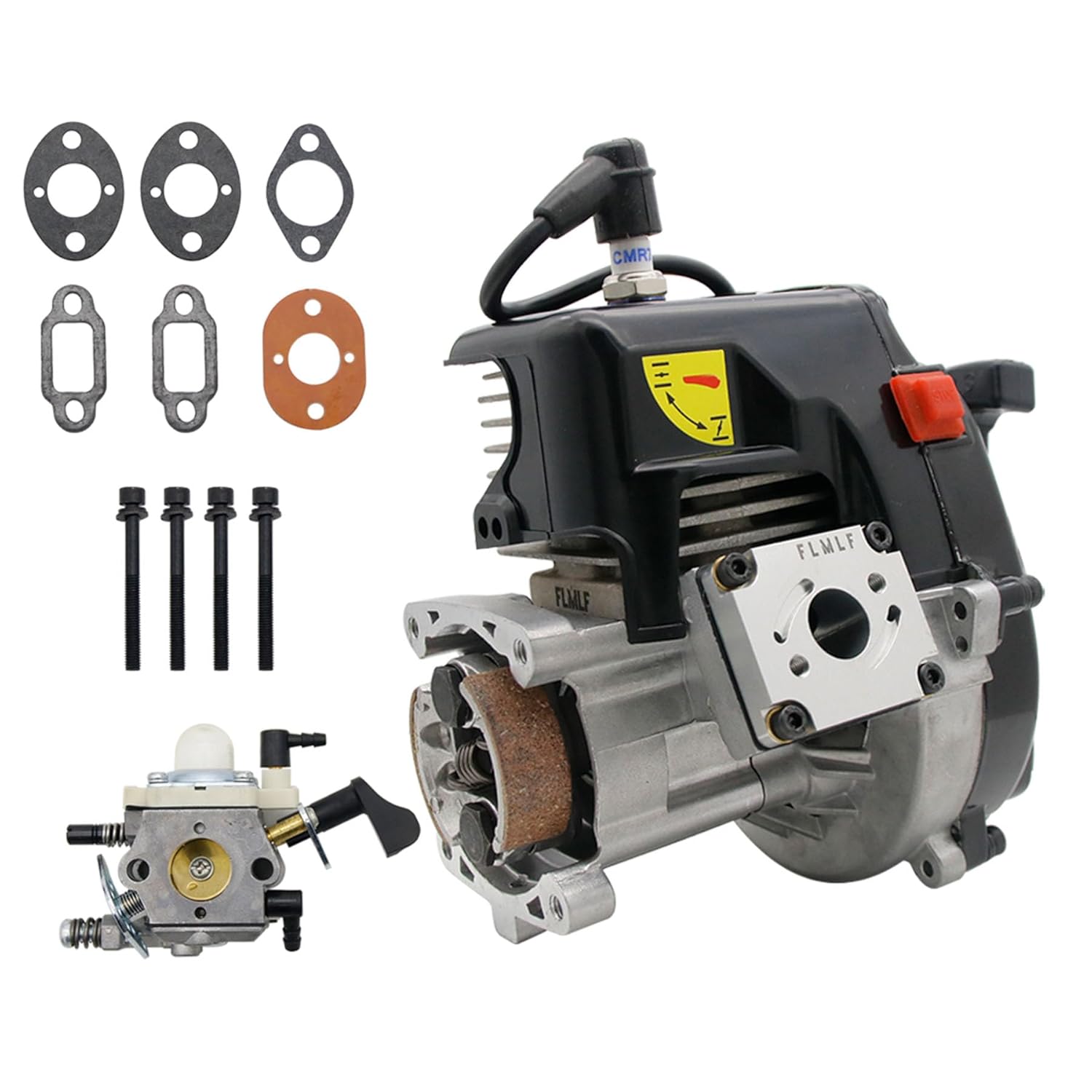 FLMLF 30.5CC 10HP Professional Racing Reed Case Engine Kit for 1/5 HPI Baja LOSI 5IVE T FG RC CAR Parts