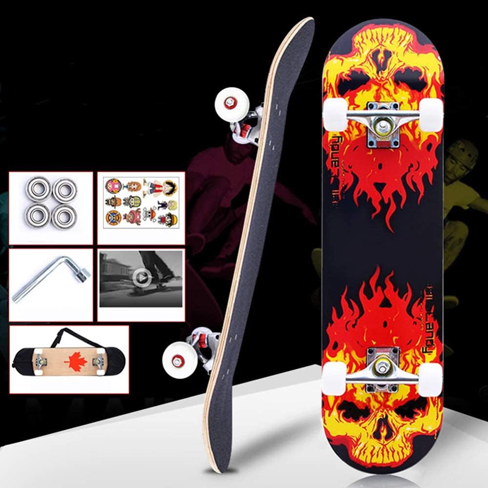 Skateboard Adult Tricks Skate Board for Beginner Birthday Gift Skateboards for Teens Girls Boys Adults Gear Complete Skateboard