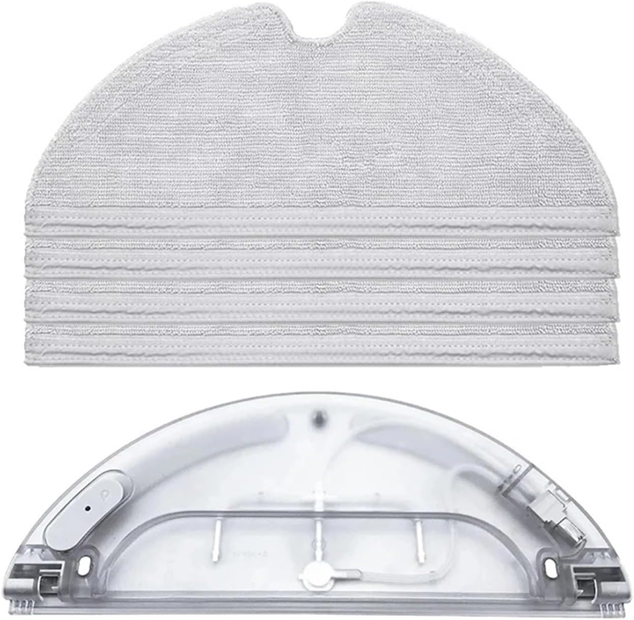 LOKLNEYK Replacement Water Tank,Compatible for Xiaomi, ，Compatible for Mijia， 1C Electric Controll Water Container Xiomi MI STYTJ01ZHM Robot Vacuum MOP Cleaner Parts(Dark Khaki)