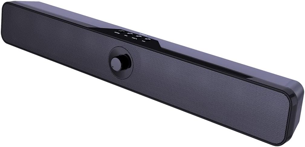 Sound Bar PC Computer Powerful Speaker Subwoofer Stereo Sound Box with Microphone Hands Free SoundBar