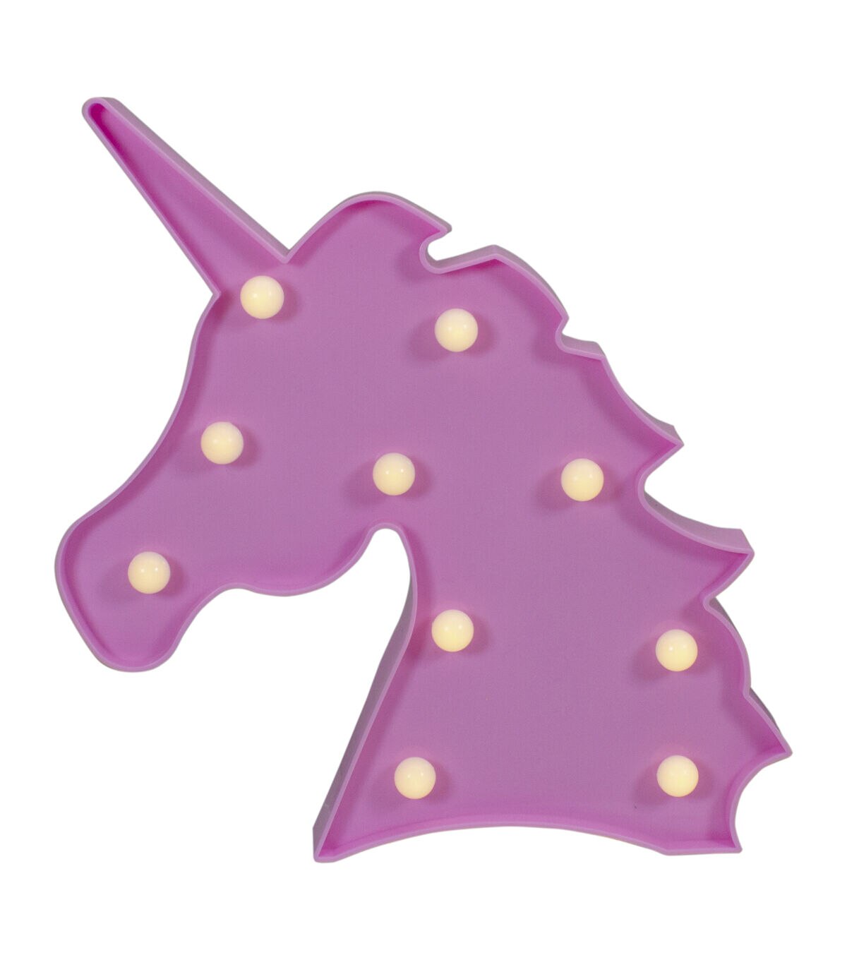 Northlight 10 LED Lighted Pink Unicorn Marquee Wall Sign