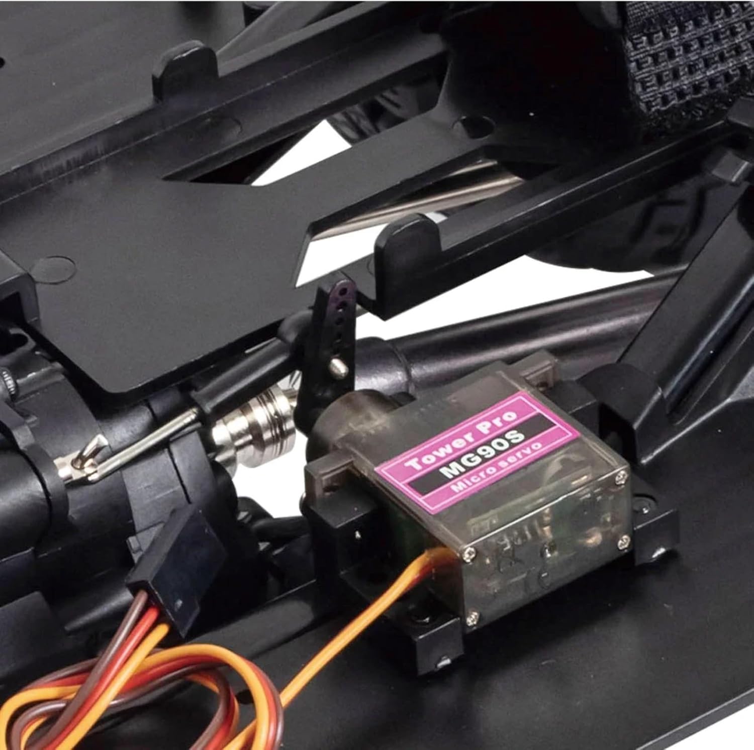 RC Upgrade Accessories for TRX4 D90 313mm Wheelbase for Chassis Frame Builders Kit with 2-Speed Transmission 35T 550 Motor RC Crawler DIY Upgrade(Chassis with Wheels)