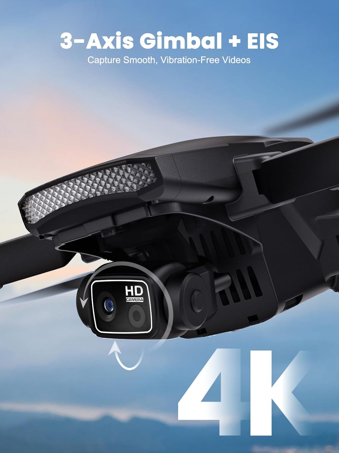 GPS Drone with Camera for Adults 4K, 5.5