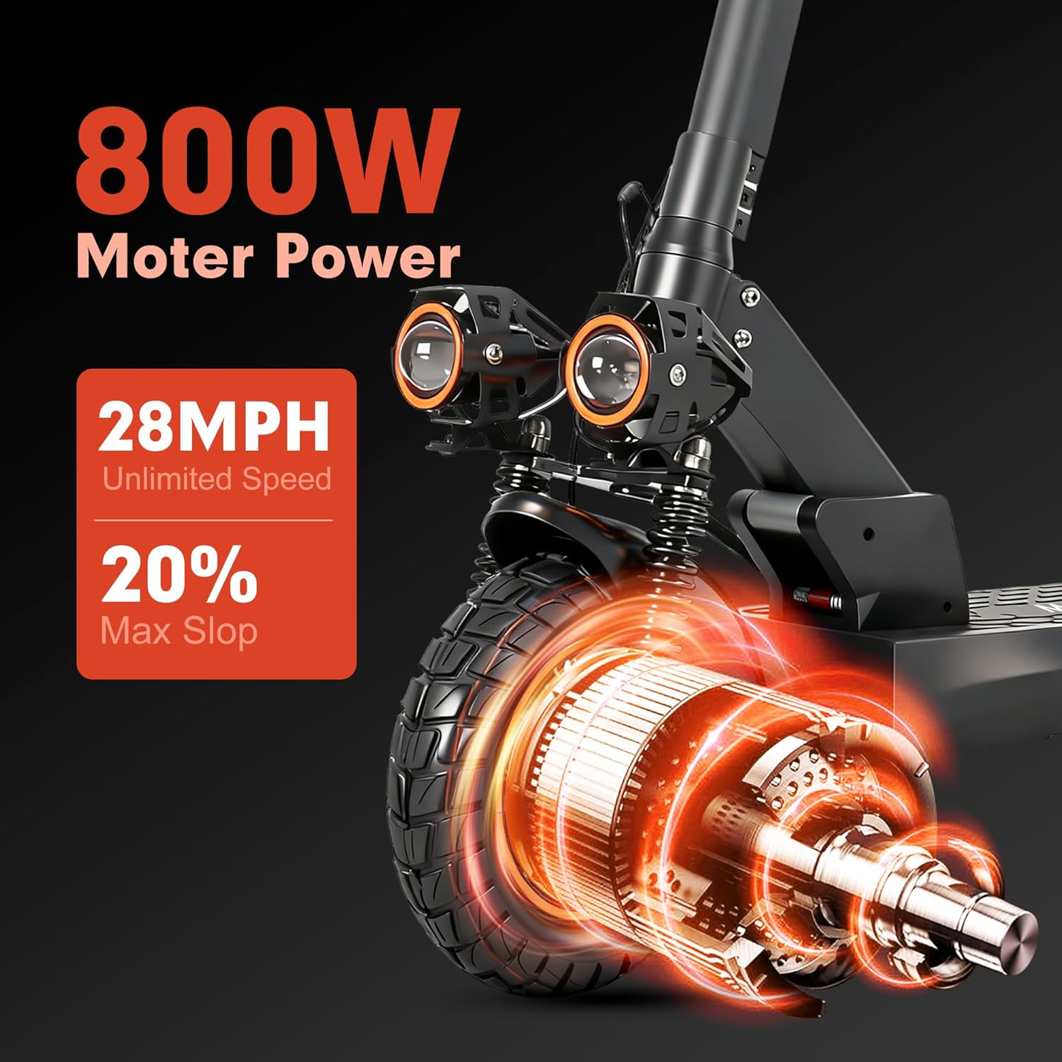 Mankeel Electric Scooter for Adults, 10