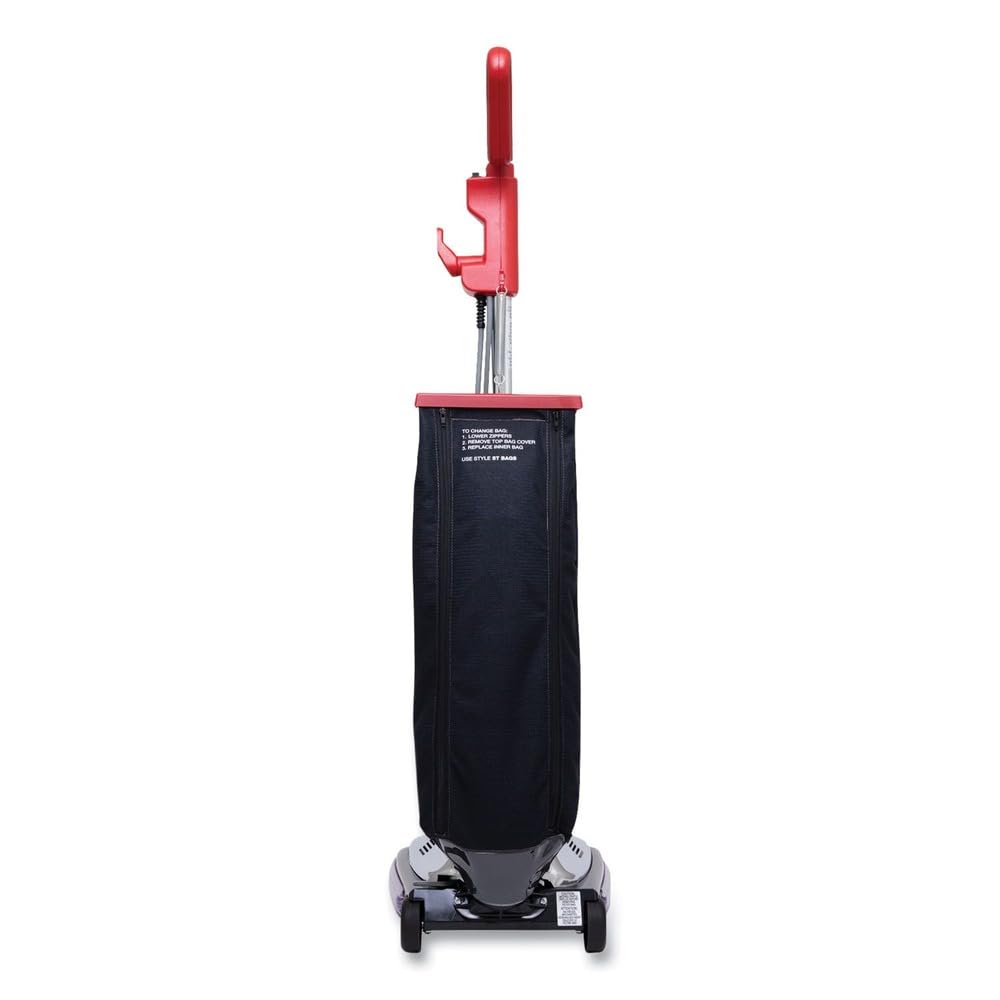 Sanitaire Tradition Commercial Bagged Upright Vacuum Cleaner with Quiet Clean, SC889B Black