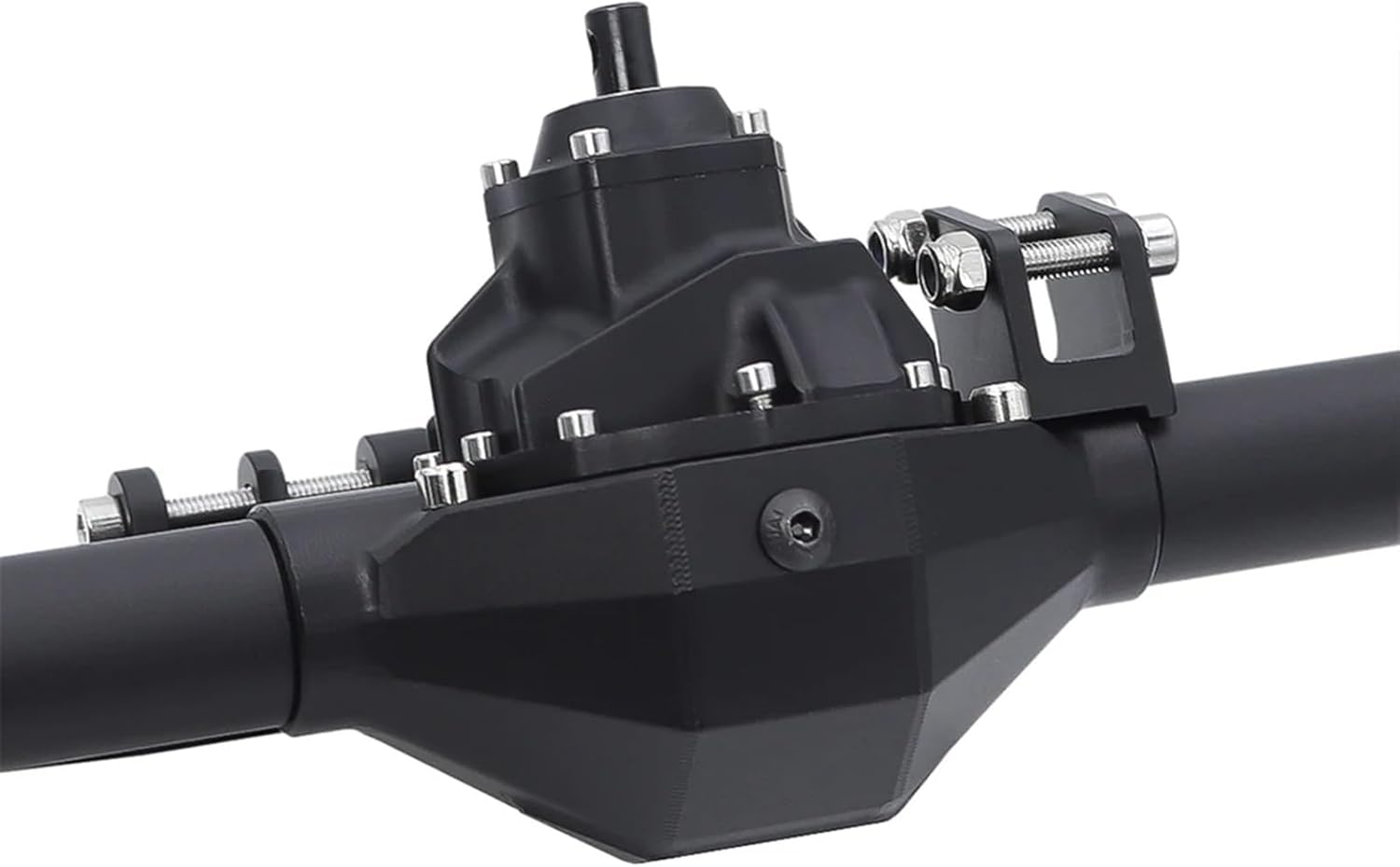 RC Vehicle Axles Compatible with Axial for Capra 1/10 RC Car Part RC Car Accessories Rear Axle RC Upgrade Part Aluminum Alloy Upgrade Enhances Rc Rear Axle