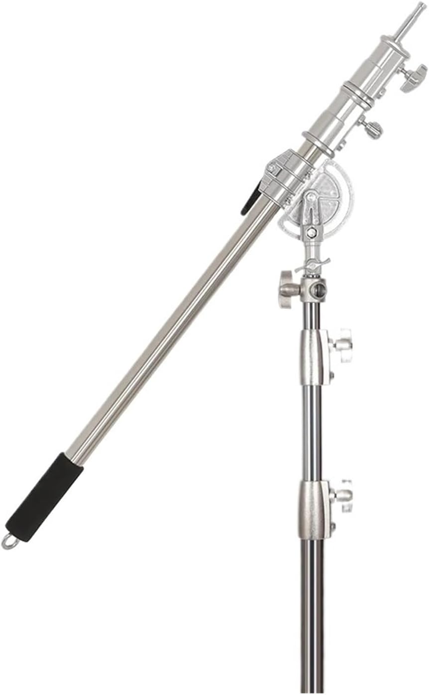 106cm-249cm stainless steel cross arm pole bag studio accessories extension pole