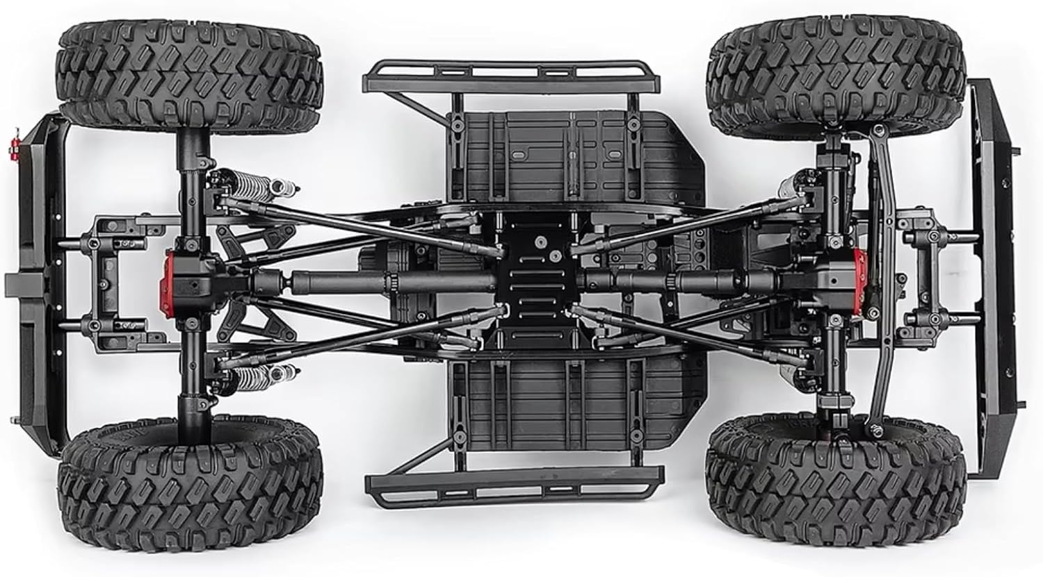 RC Axle Models For Axial For SCX10 II 90046 90047 90027 90028 For Rock 1/10 CNC Metal Alloy Front Rear Portal Axle RC Crawler Car Accessories(1set)