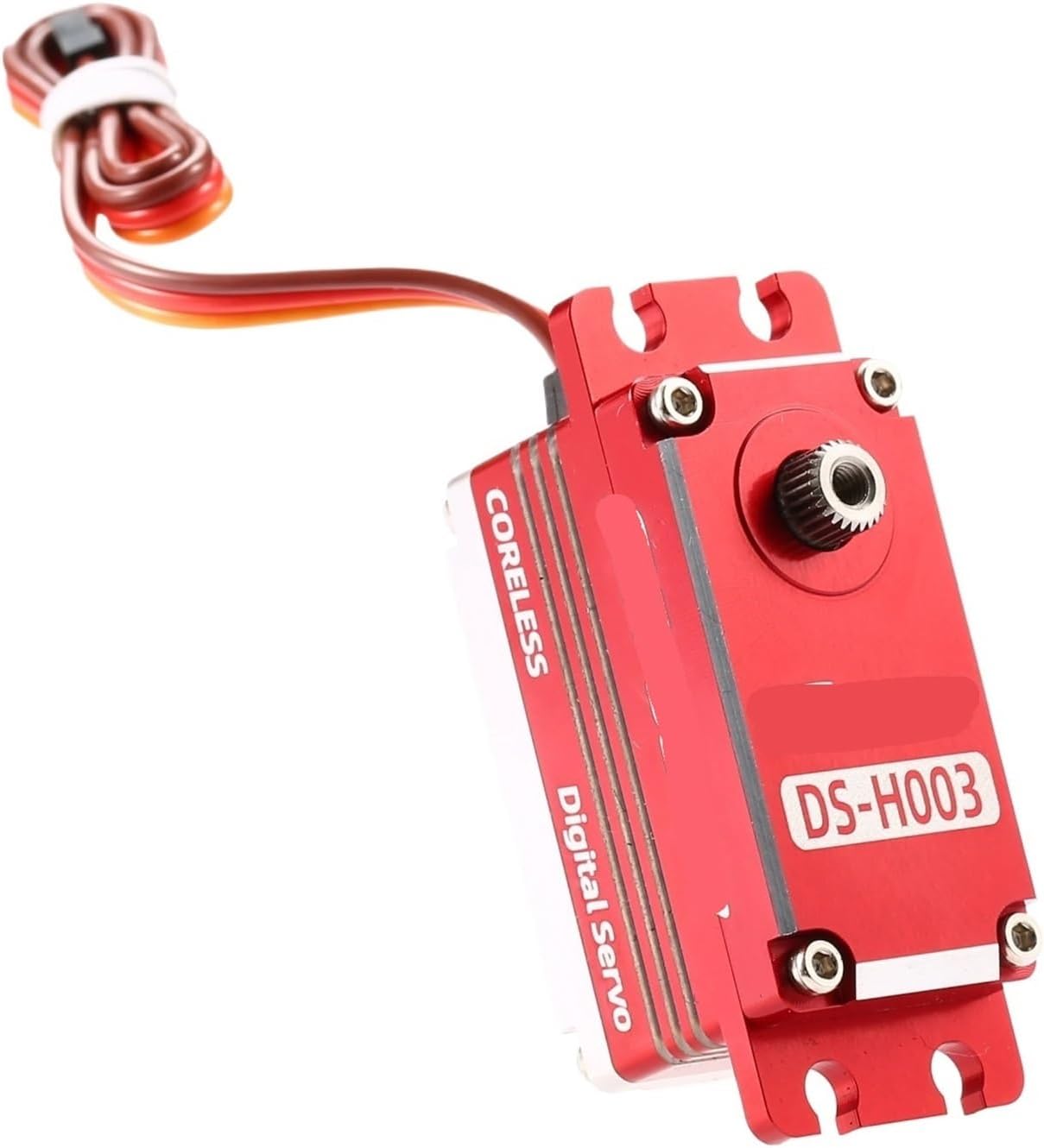 16KG/17KG Coreless/Brushless Short Body Servo Waterproof Digital Metal Housing Gear Motor(17KG Brushless Servo)