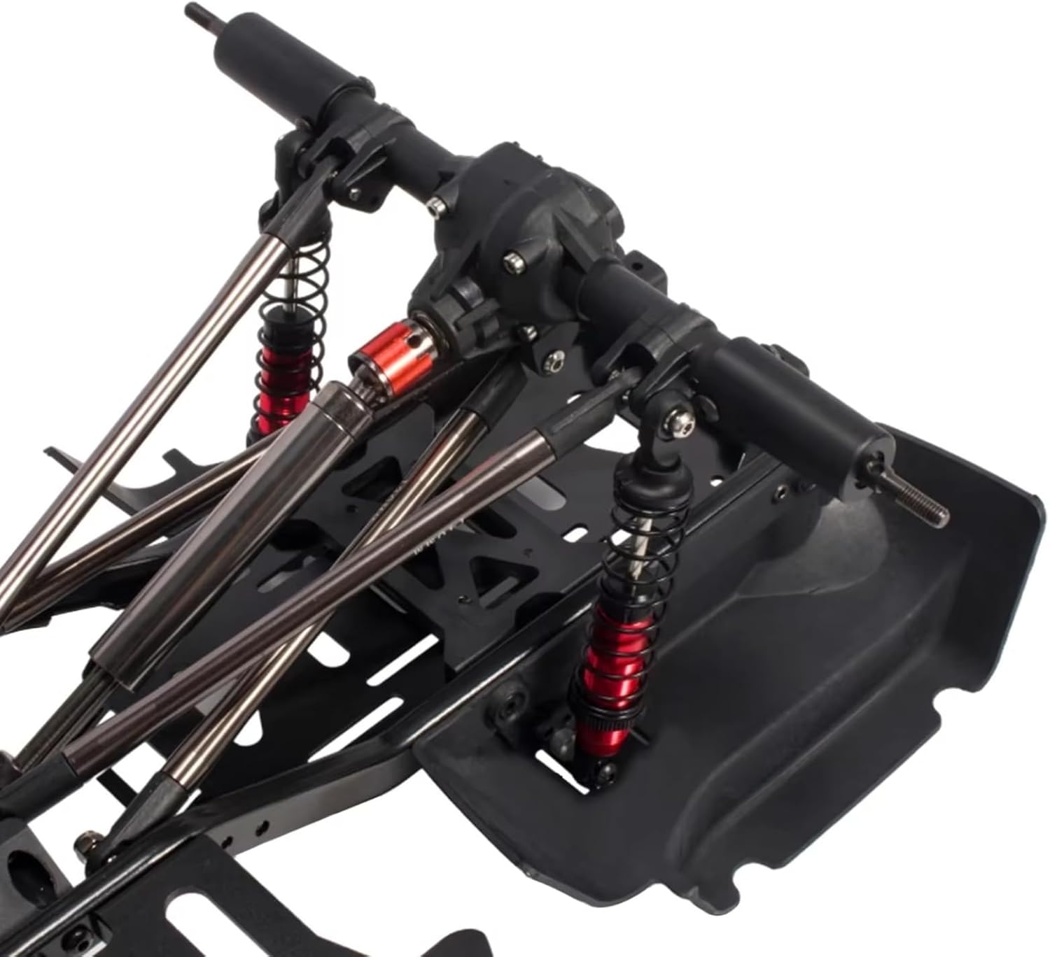 Compatible with SCX10 1/10 RC Car 313mm Wheelbase for Chassis with Prefixal 2 for Speed Transmission Flaps Fender Set RC Car Accessories