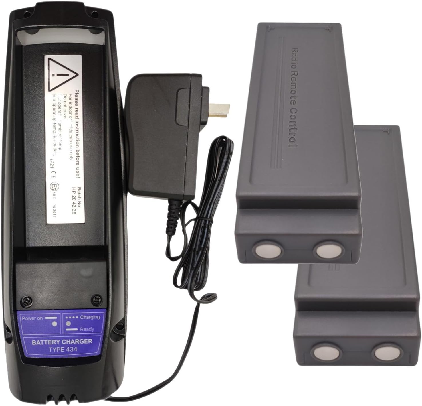 100-240V AC Scanreco 434 Battery Charger + (2 Counts) Scanreco 592 7.2V 2000mAh Battery for SCANRECO 592 590 593 960 RC400