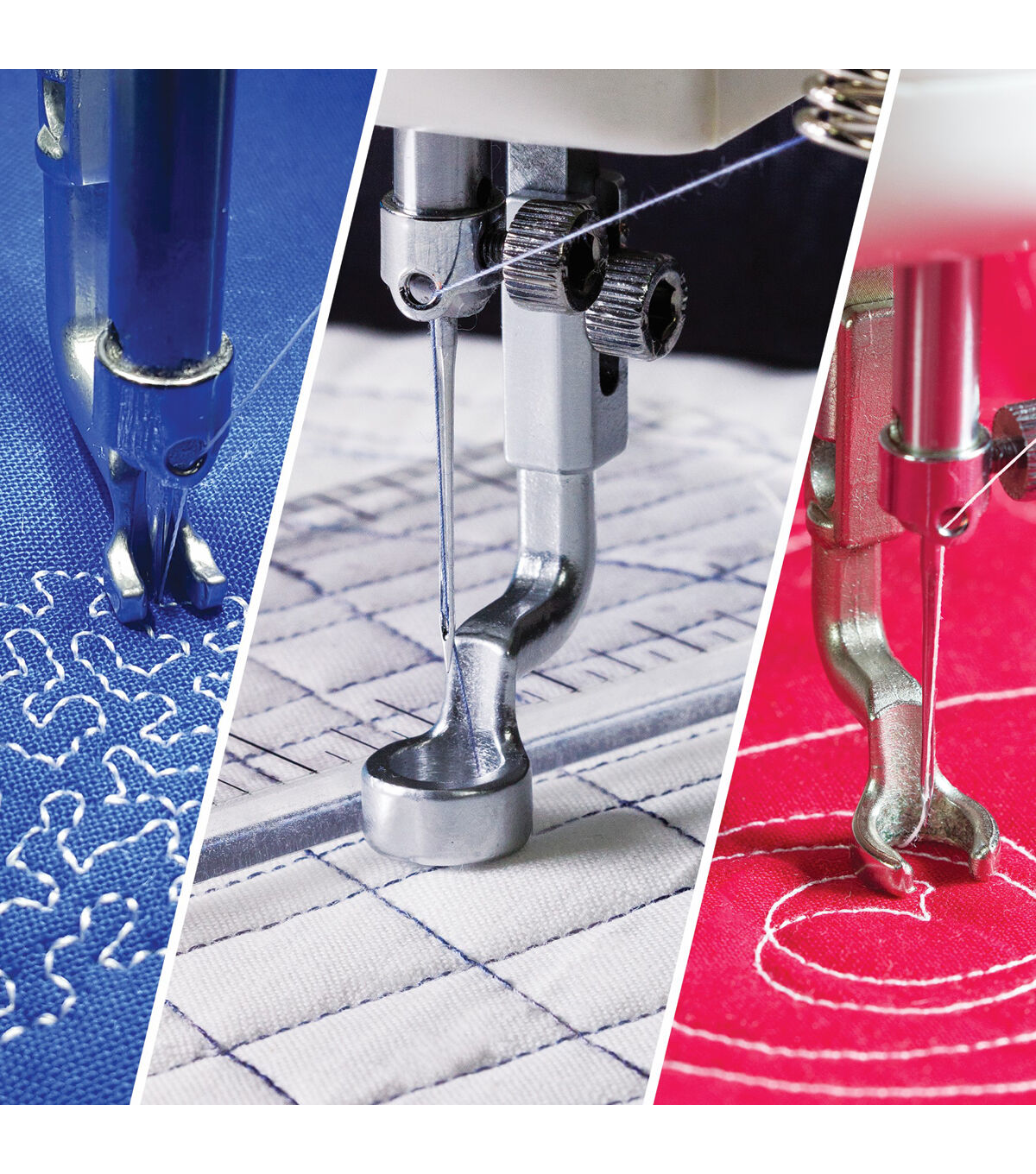 The Grace Company 4ct Q'nique Multi Size Hopping Foot Kit