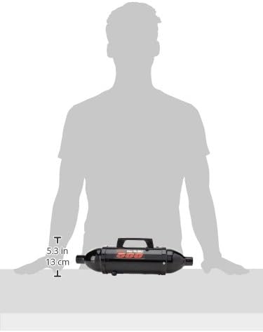 METROVAC Disposable Bag 5 Pack (DVP-26RP) Bundle with Vac N Blow 500W Vacuum