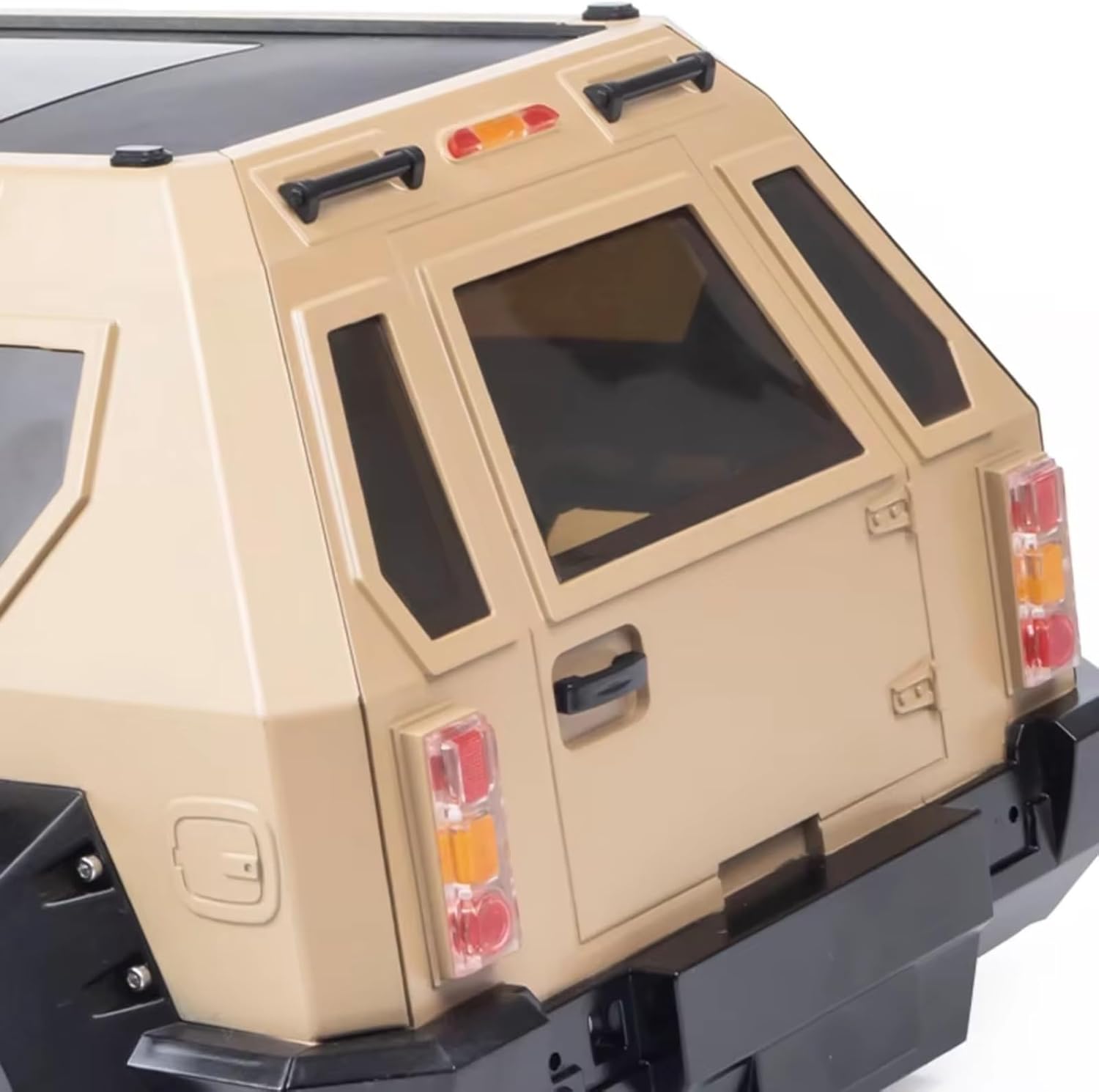 RC Car Parts Compatible with TRX4 for Axial for SCX10 1/10 RC Crawler Car Frame Upgrade Parts 324mm Wheelbase G.Patton GX Hard Body Shell(Yellow)