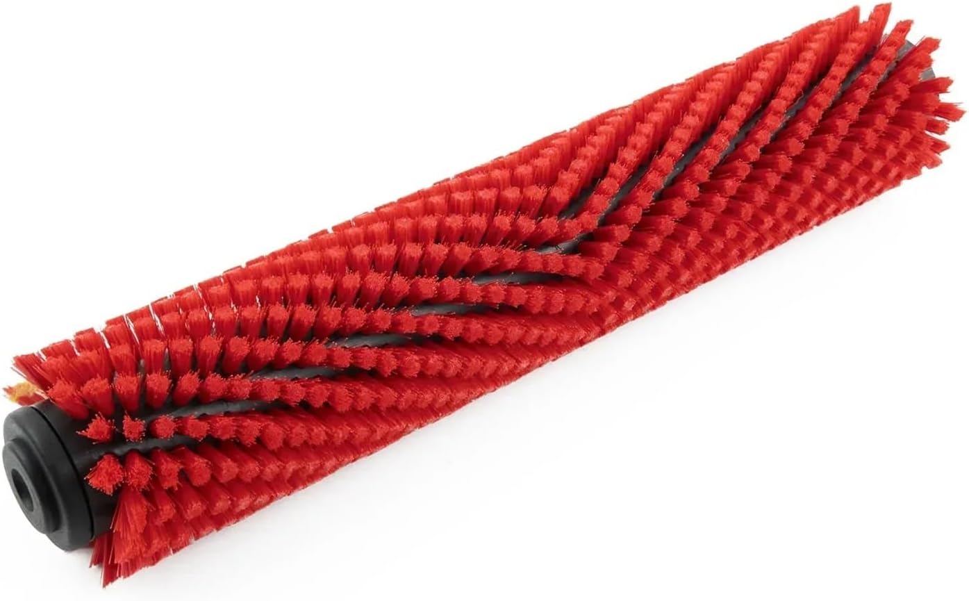 PIOUTTY Red Roller Brush for Floor Scrubber, Compatible for Karcher BR 40/10 C Adv BR 40/25, Vacuum Cleaner Replacement Attachment
