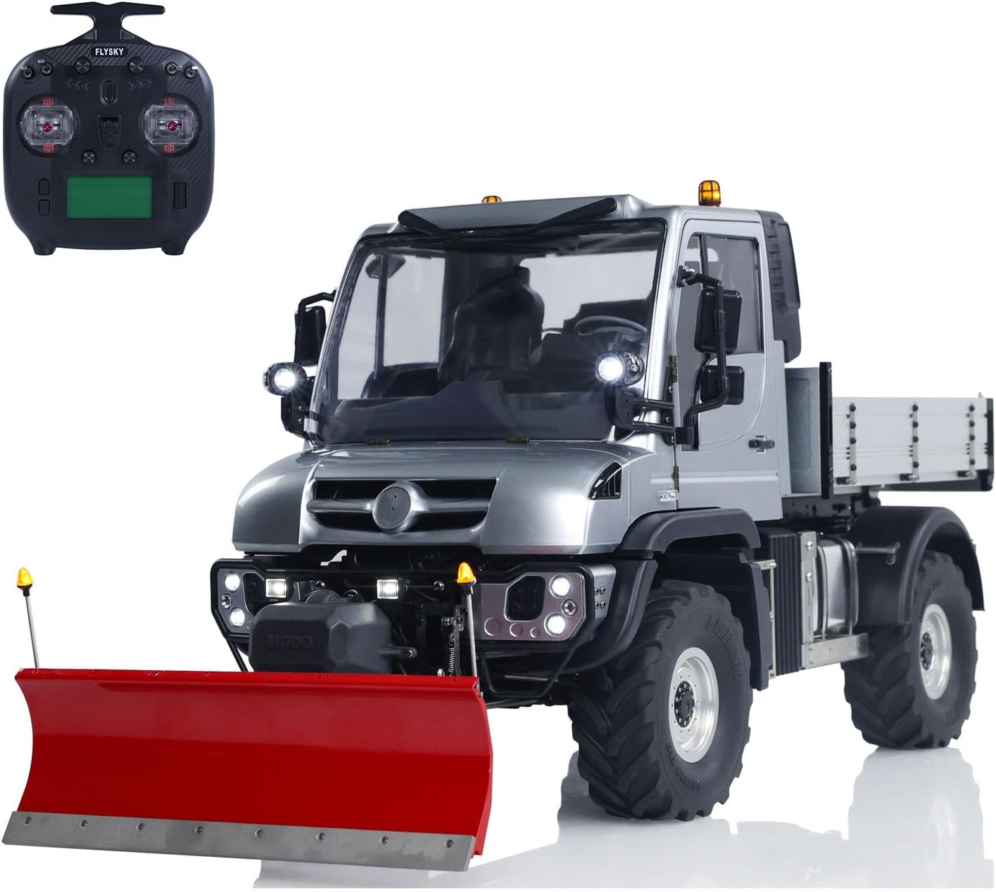 TOUCAN RC HOBBY U423 1:10 4X4 Hydraulic RC Off-Road Dump Car Snow Plow Crawler Climbing Vehicle