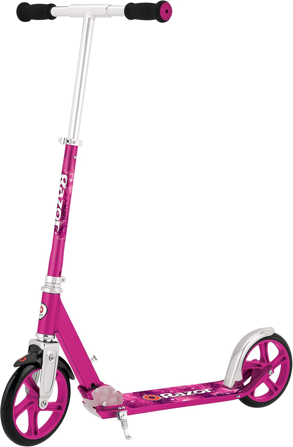 Razor A5 LUX Kick Scooter - Pink - FFP,38.6 Inch & A5 Lux Kick Scooter for Kids Ages 8+ - 8