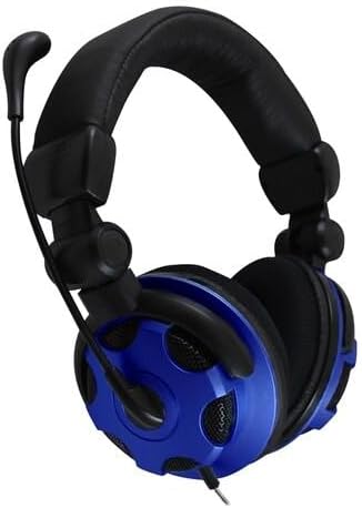 HamiltonBuhl T‑PRO USB Stereo Headset, Noise‑Cancelling Steel‑Reinforced Gooseneck Mic, Leatherette Cushions, On‑Ear Volume Control, Dura‑Cord (25 Pack)