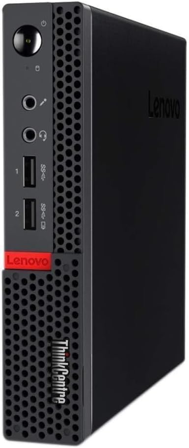 Lenovo ThinkCentre M910Q Tiny Desktop Computer, Intel Core i7-6700T Upto 3.6GHz, 16GB RAM, 2TB NVMe SSD, 4K 3-Monitor Support DisplayPort, HDMI, AC Wi-Fi, Bluetooth - Windows 11 Pro (Renewed)