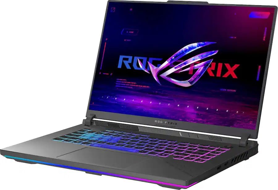 ASUS ROG Strix G16 Gaming Laptop, AMD Ryzen 9 8940HX (Up to 5.3 GHz), GeForce RTX 5070Ti 12GB GDDR7, 16