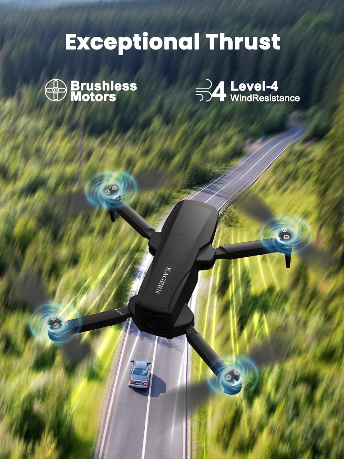 GPS Drone with Camera for Adults 4K, 5.5